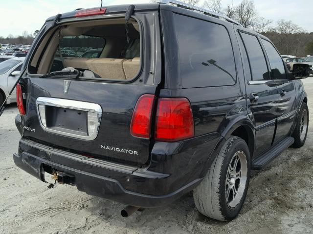 5LMFU27595LJ01225 - 2005 LINCOLN NAVIGATOR BLACK photo 4