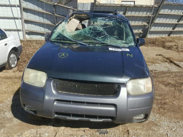 1FMYU03153KA40705 - 2003 FORD ESCAPE XLT GRAY photo 9