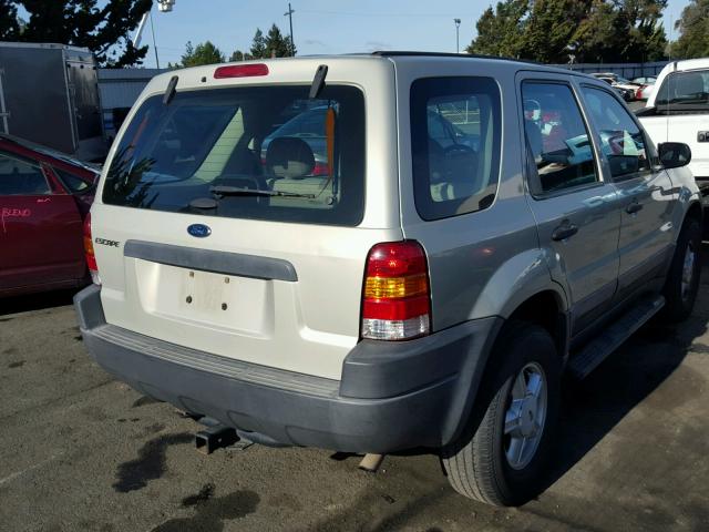 1FMCU02184KB24210 - 2004 FORD ESCAPE XLS TAN photo 4