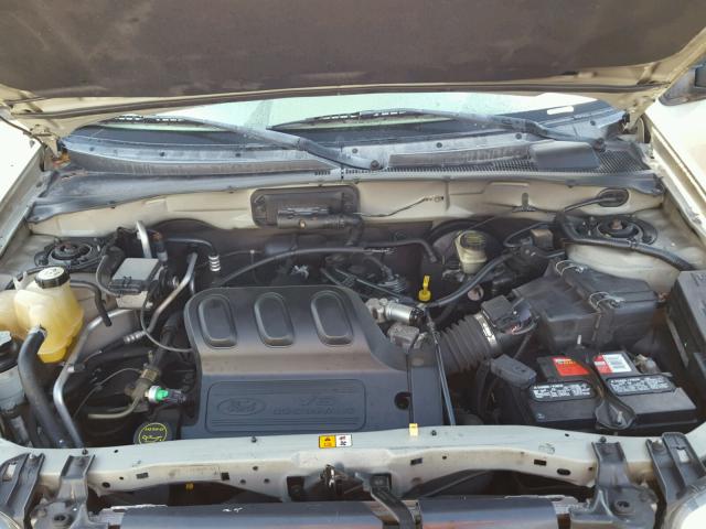 1FMCU02184KB24210 - 2004 FORD ESCAPE XLS TAN photo 7