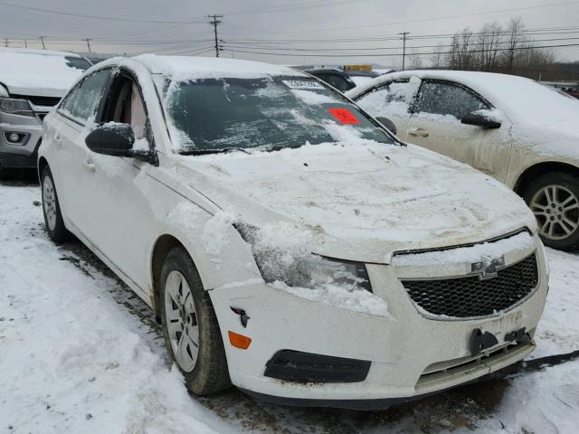 1G1PA5SH9D7319009 - 2013 CHEVROLET CRUZE LS WHITE photo 1