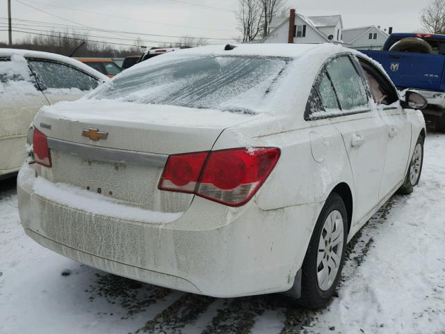 1G1PA5SH9D7319009 - 2013 CHEVROLET CRUZE LS WHITE photo 4