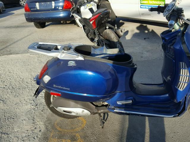 ZAPM319K155003713 - 2005 VESPA GRANTURISM BLUE photo 6