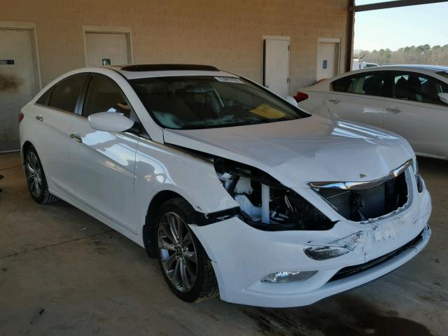 5NPEC4AC3DH560486 - 2013 HYUNDAI SONATA SE WHITE photo 1