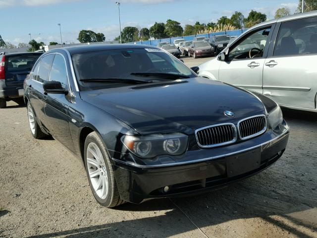 WBAGN63424DS45704 - 2004 BMW 745 LI BLACK photo 1