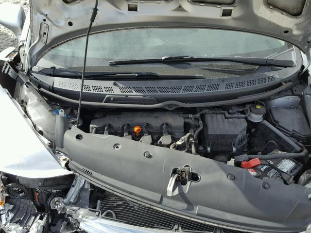 19XFA1F61AE059446 - 2010 HONDA CIVIC SILVER photo 7