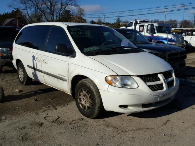 2D4GP44353R298841 - 2003 DODGE GRAND CARA WHITE photo 1