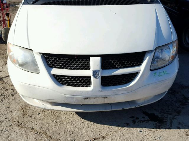 2D4GP44353R298841 - 2003 DODGE GRAND CARA WHITE photo 9