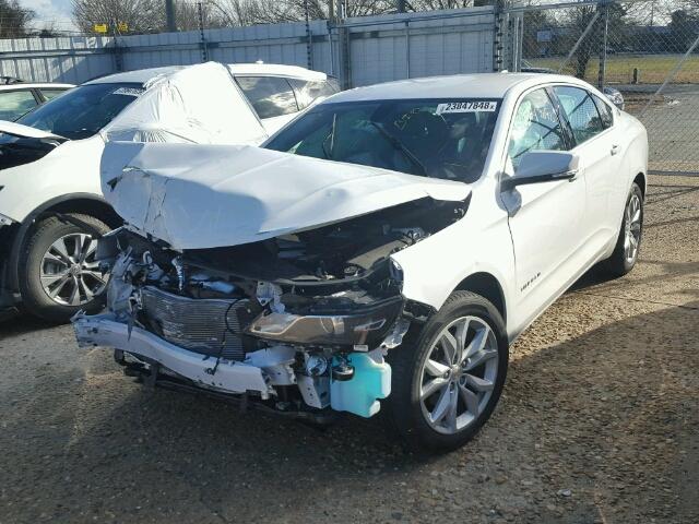 1G1105SA8HU156534 - 2017 CHEVROLET IMPALA LT WHITE photo 2