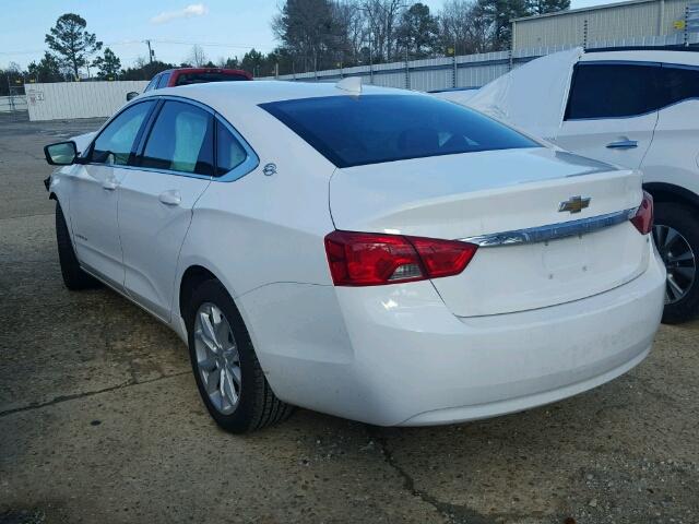 1G1105SA8HU156534 - 2017 CHEVROLET IMPALA LT WHITE photo 3