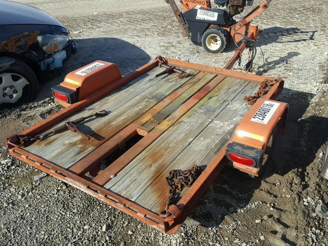 1DSB071A4317X0205 - 2003 DITCH WITCH TRAILER ORANGE photo 5