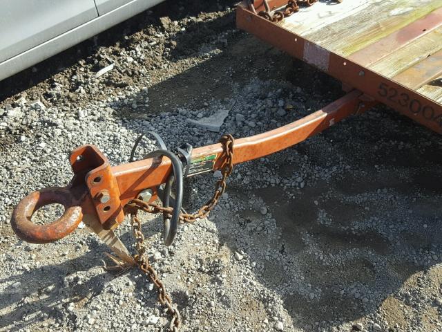 1DSB071A4317X0205 - 2003 DITCH WITCH TRAILER ORANGE photo 7