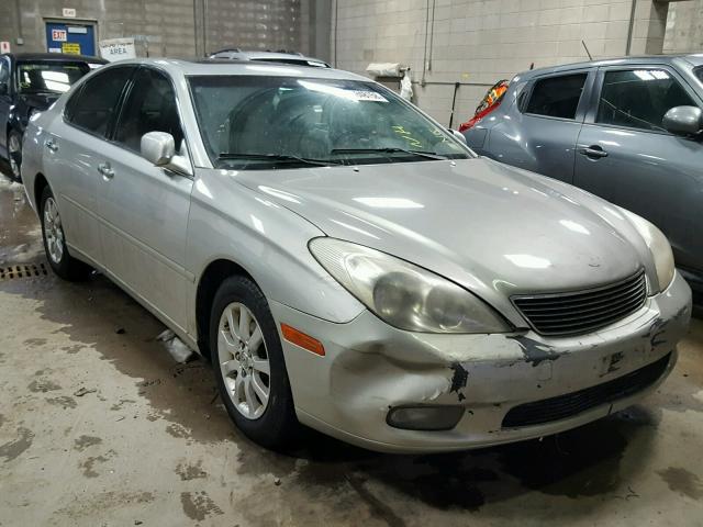 JTHBA30G040015476 - 2004 LEXUS ES 330 SILVER photo 1