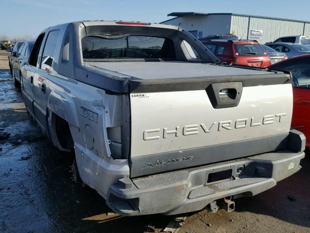 3GNEK12Z96G119856 - 2006 CHEVROLET AVALANCHE BEIGE photo 3