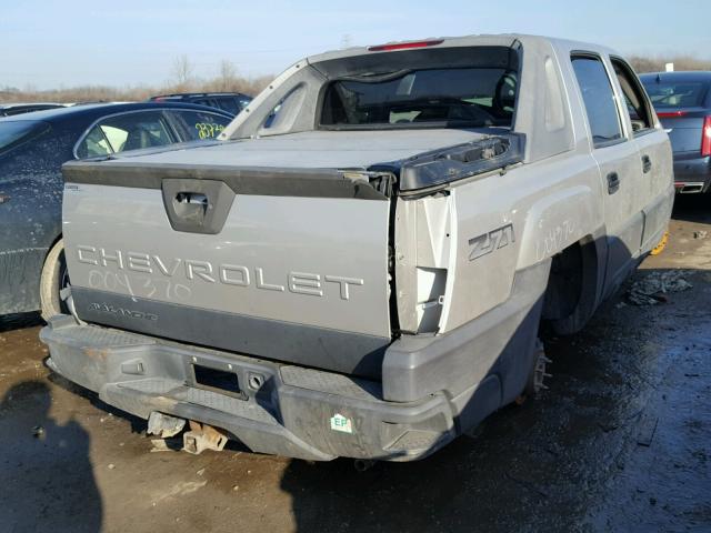 3GNEK12Z96G119856 - 2006 CHEVROLET AVALANCHE BEIGE photo 4