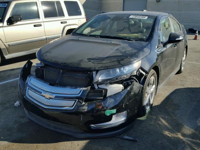 1G1RD6E4XFU142750 - 2015 CHEVROLET VOLT BLACK photo 2