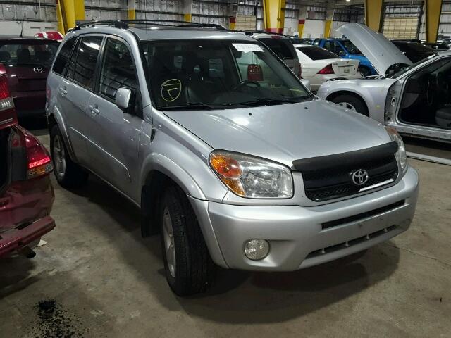 JTEHD20V156036827 - 2005 TOYOTA RAV4 SILVER photo 1