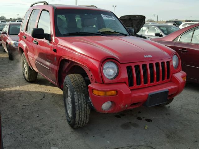 1J4GL58K64W170952 - 2004 JEEP LIBERTY LI RED photo 1