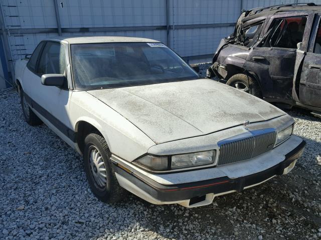 2G4WB14L2N1412619 - 1992 BUICK REGAL CUST WHITE photo 1