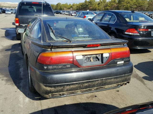 4E3CS44R3NE103102 - 1992 EAGLE TALON BLACK photo 9