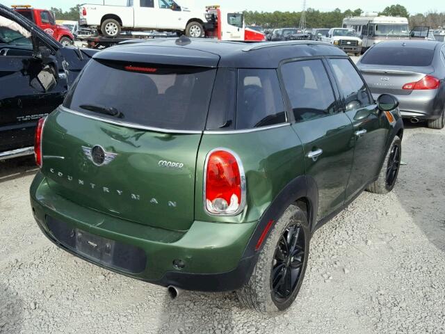 WMWZB3C59FWR42786 - 2015 MINI COOPER COU GREEN photo 4