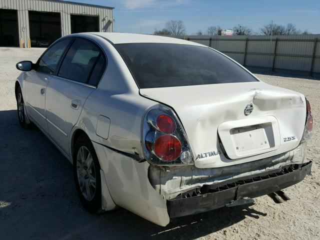 1N4AL11D85C204964 - 2005 NISSAN ALTIMA S WHITE photo 3