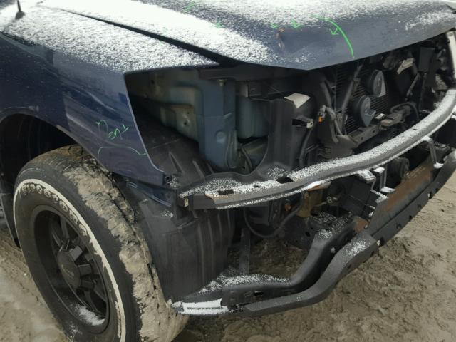 1N6BA06A58N343050 - 2008 NISSAN TITAN XE BLUE photo 9