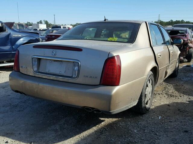 1G6KD54Y85U205787 - 2005 CADILLAC DEVILLE BEIGE photo 4