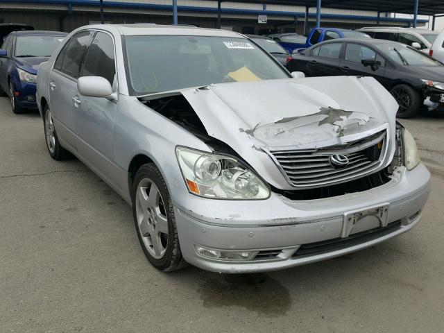 JTHBN36F240147402 - 2004 LEXUS LS 430 SILVER photo 1