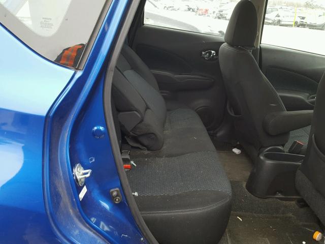 3N1CE2CP6EL388335 - 2014 NISSAN VERSA NOTE BLUE photo 6