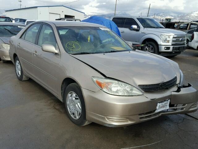 4T1BF32K72U536782 - 2002 TOYOTA CAMRY LE GOLD photo 1