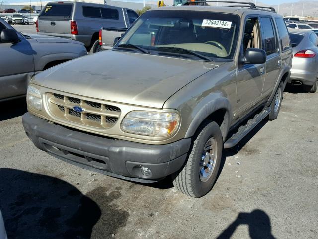 1FMZU72E91ZA64415 - 2001 FORD EXPLORER X GOLD photo 2