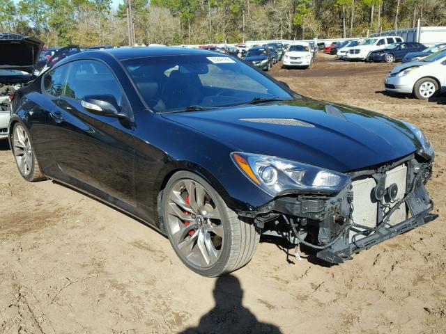 KMHHU6KJ5EU119495 - 2014 HYUNDAI GENESIS CO BLACK photo 1