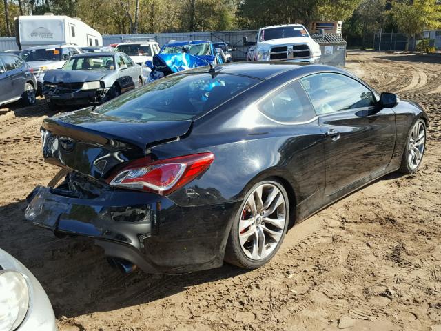 KMHHU6KJ5EU119495 - 2014 HYUNDAI GENESIS CO BLACK photo 4