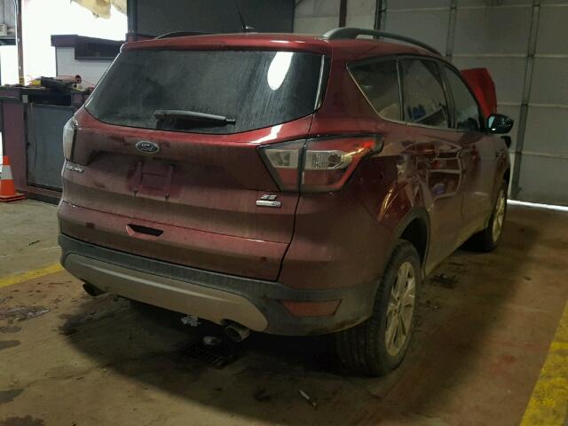 1FMCU9GD0JUA87788 - 2018 FORD ESCAPE SE RED photo 4