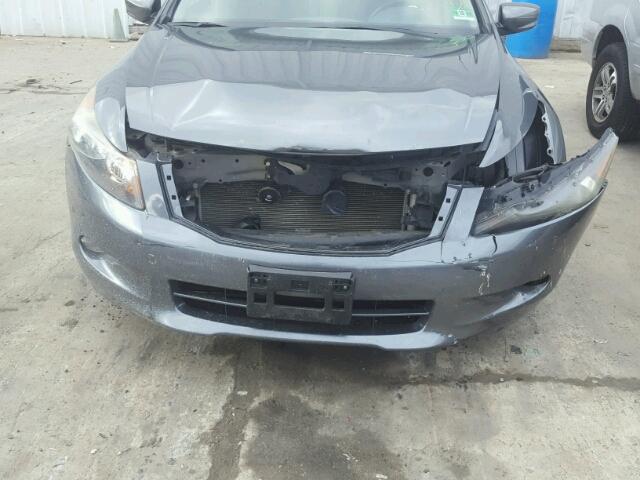 1HGCP36798A006711 - 2008 HONDA ACCORD EX GRAY photo 9