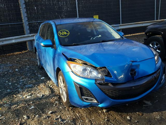 JM1BL1H54A1132776 - 2010 MAZDA 3 S BLUE photo 1