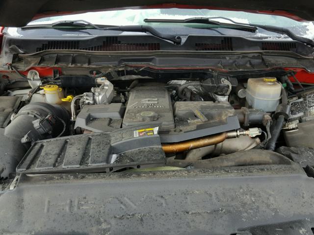 3C6UD5CL7CG225337 - 2012 DODGE RAM 2500 S RED photo 7