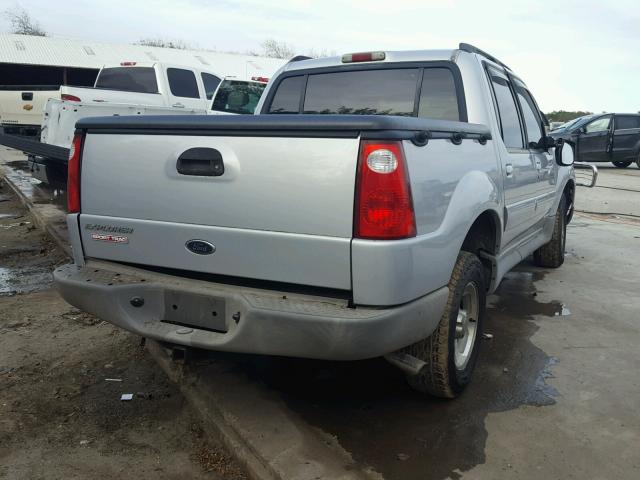 1FMZU67E92UC24987 - 2002 FORD EXPLORER S SILVER photo 4