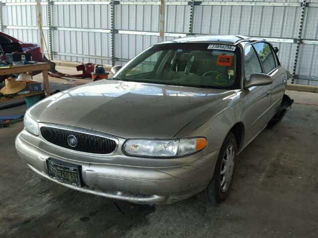 2G4WS52J831277118 - 2003 BUICK CENTURY CU TAN photo 2