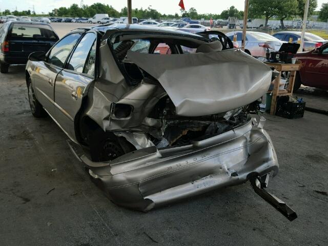 2G4WS52J831277118 - 2003 BUICK CENTURY CU TAN photo 3