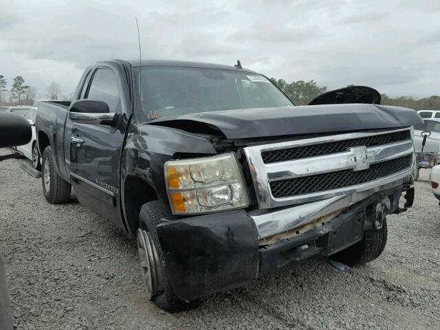 1GCEC19J18Z312804 - 2008 CHEVROLET SILVERADO BLACK photo 1