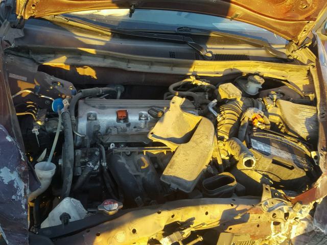 1HGCP26338A149788 - 2008 HONDA ACCORD LX MAROON photo 7