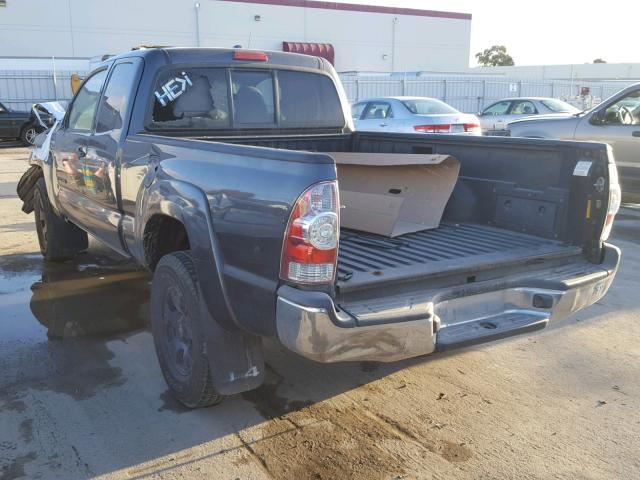 5TEUU42N79Z664220 - 2009 TOYOTA TACOMA ACC CHARCOAL photo 3