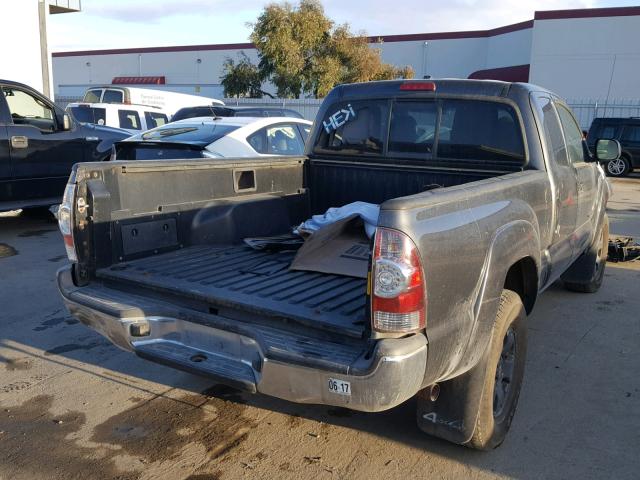 5TEUU42N79Z664220 - 2009 TOYOTA TACOMA ACC CHARCOAL photo 4