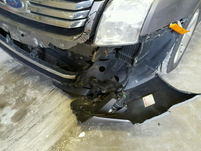 3FAHP07Z37R200860 - 2007 FORD FUSION SE GRAY photo 9