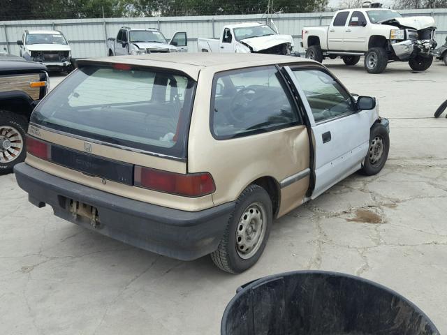 2HGED6347LH541298 - 1990 HONDA CIVIC GOLD photo 4