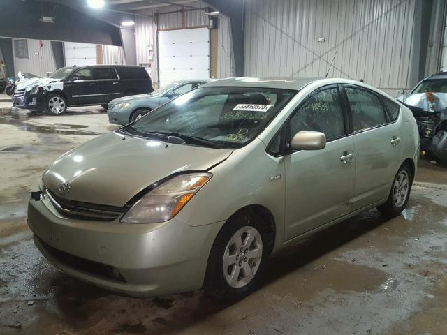 JTDKB20U783427381 - 2008 TOYOTA PRIUS GREEN photo 2