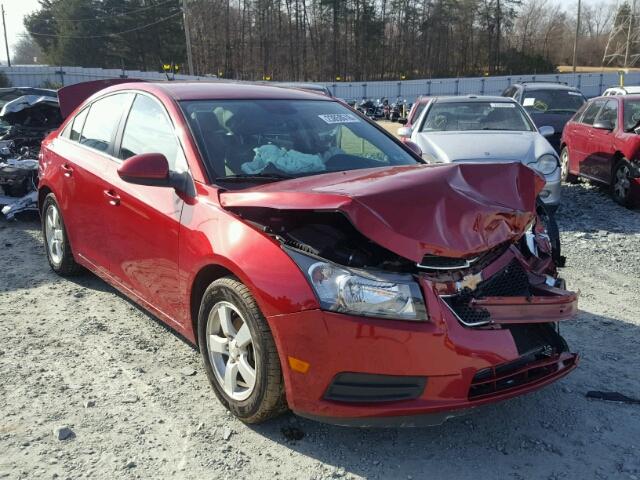 1G1PC5SB9E7205678 - 2014 CHEVROLET CRUZE LT RED photo 1