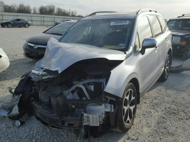 JF2SJGEC8HH441004 - 2017 SUBARU FORESTER 2 GRAY photo 2